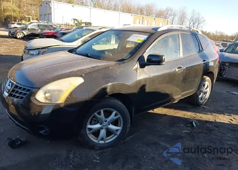 2009 Nissan Rogue Sl z USA, uszkodzony, nr VIN JN8AS58V99W163076
